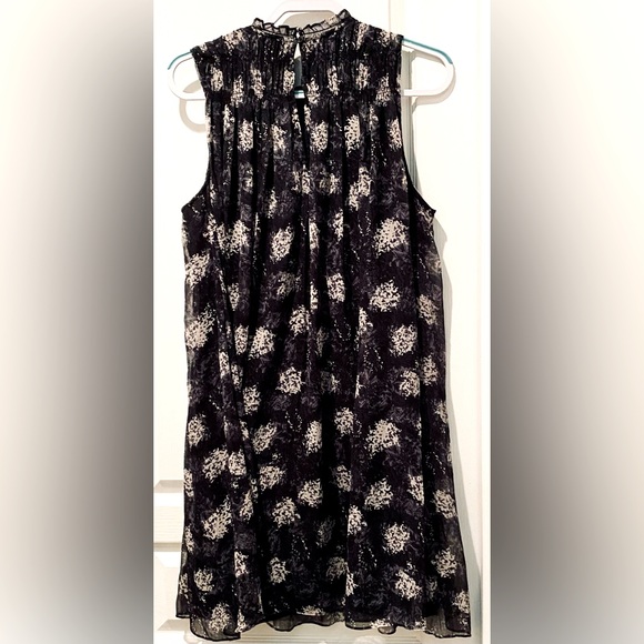 Joie Thelene Sleeveless Mini Dress in Baltic Print Chiffon - Picture 6 of 11